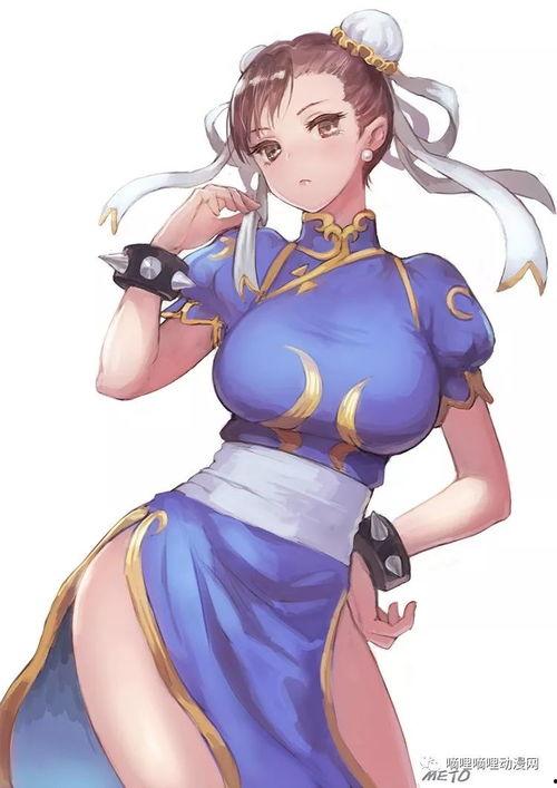 街头霸王春丽图片,街头霸王中的东方女神风采